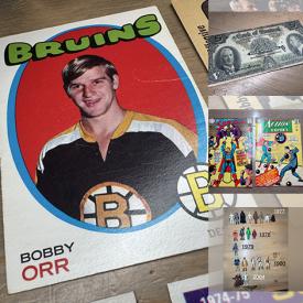 MaxSold Auction: This online auction features sports trading cards, comics, non-sports trading cards, sports collectibles, Pokemon cards, coins, banknotes, stamps, vinyl records, Star Wars collectibles, Royal Doulton figurines, Toby mugs, tandem bike, art pottery, Lladro figurines, vintage toys, vintage Pez dispensers, and more!