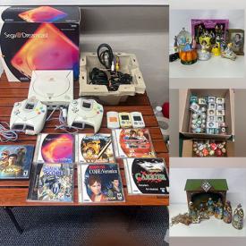 MaxSold Auction: This online auction features Thomas Kinkade ornaments, Holiday Barbies, Disney collectibles, vintage cookie jar, Jim Shore figures, Precious Moments, Dept 56 village, Imari decorative plate, Satsuma vase, Coalport figurines, Avon figurines, Coca-Cola collectibles, Keepsake ornaments, Snowbabies, trinket boxes, porcelain dolls, Pendelfin figures, Cherish Teddies figures, Little Pet Shop collection, art glass, office supplies, craft supplies, art supplies, and much more!
