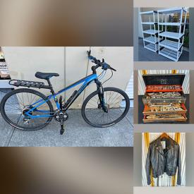 MaxSold Auction: This online auction features small kitchen appliances, fitness gear, storage totes, plastic shelving, men’s clothing, pet products, bike, glass top table, area rug, power & hand tools, ceramic insulator collection, butcher block cart, DVDs, nutcrackers, perfume bottles, and more!
