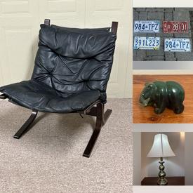 MaxSold Auction: This online auction features camping gear, area rugs, garden tools, ladders, golf clubs, tires, garden art, patio furniture, planters, BBQ grill, desk,camel saddle stool, chest freezer, vintage pine furniture, Royal Doulton figurines, antique tea cart, Lladro figurines, Boyd’s Bears, jade carving, Robert Bateman print, Swarovski figurines, women’s clothing & shoes, small kitchen appliances, antique wood carvings, John Perry sculpture, art pottery, teacup/saucer sets, souvenir spoons, and much, much, more!!!