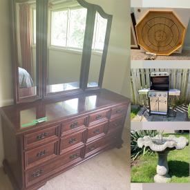 MaxSold Auction: This Charity/Fundraising Online Auction features bedroom furniture, desks & chair, craft supplies, decorative plates, yarn, Willow Tree figurine, Blue Mountain pottery, office supplies, small kitchen appliances, bakeware, cycling accessories, Legos, toys, puzzles, games, garden tools, hardware, sports equipment, painting supplies, power & hand tools, DVDs, patio furniture, chest freezer, garden art, fire pit, planters, BBQ grill, and much, much, more!!!