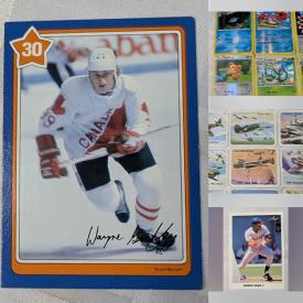 MaxSold Auction: This online auction features sports trading cards, Yu-Gi-Oh cards, Pokemon cards, non-sports trading cards, sports collectibles, and more!