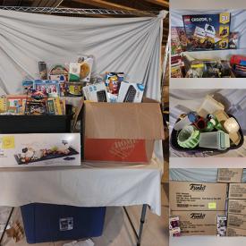 MaxSold Auction: This online auction features new items, including toys, baby products, beauty products, games, action figures, office supplies, Funko Pops, earbuds, Legos, and vintage bakeware, banknotes, and more!