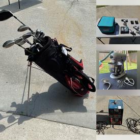 MaxSold Auction: This online auction features garden tools, bar stools, snowboard, golf clubs, duck decoys, watches, small kitchen appliances, DVDs, rolling tool chest, power & hand tools, hoverboard, NIB power banks, fitness gear, welder, ladders, decorative plates, new beauty products, Pokemon cards, compost bin, coins, and more!