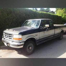 MaxSold Auction: This online auction features 1994 Ford F-250 XLT, ShopVacs, Craftsman snowblower, Toro lawnmower, power tools such as Delta drill press and bench saw, vintage lathe, Hitachi strip nailer and ESB gas welder, garden and cleaning supplies, auto parts and repair manuals, vintage tools, La-Z-Boy recliner rockers, leather sofa, Vintage telegraph and Crystal radio kits, LPs and 45s, collectible and international dolls, toys, books, cameras by Brownie-Hawkeye, Kodak, Canon and Sony Mavica, audio electronics by JVC, Panasonic and Philips, SONY TV, bedroom furniture, office furniture and supplies, kitchenware, snowshoes, moccasins, framed art, and much more!