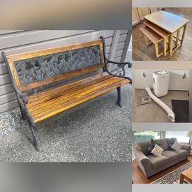 MaxSold Auction: This online auction features area rugs & runners, teak furniture, TV, small kitchen appliances, secretary desk, printer, bamboo chair, portable AC unit, bike, lawnmower, planters, BBQ grill, garden tools, pressure washer, ladders, art glass, crystal decanters, teacup/saucer sets, power & hand tools, air compressor, children’s books, toys, golf clubs, fishing gear, wood carvings, match book collection, storage totes, electronic safe, men’s & women’s clothing, costume jewelry, and more!!