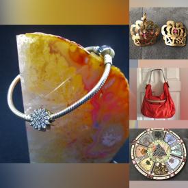 MaxSold Auction: This online auction features gold, silver & costume jewelry, women’s clothing &  footwear, tarot collection, pet products, fitness gear, novelty mugs, S&P shakers, decorative teapots, puzzles, art supplies, rock t-shirts, accent pillows, travel guides, beauty appliances, new beauty products, and more!