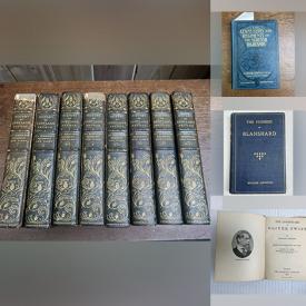 MaxSold Auction: This online auction features antique/vintage books, signed books, poetry books, and more!