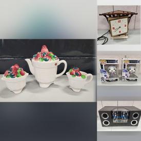 MaxSold Auction: This online auction features Thomas Kinkade eggs, vintage Tenderleaf tea figurines, art glass, Blue Mountain pottery, Betty Boop collectibles, teacup/saucer sets, small kitchen appliances, collector spoons & plates, new toys, Funko Pops, DVDs, games, office supplies, art supplies, vintage postcards, watches, and more!