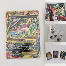 MaxSold Auction: This online auction features Pokemon cards, Magic the Gathering, Yu-Gi-Oh cards, S&P shakers, vintage ashtrays, DVDs, CDs, comics, Star Wars collectibles, vintage toys, Disney collectibles, costume jewelry, Blue Mountain pottery, cookie jar, sports trading cards, Legos, coins, games, teacup/saucer sets, winch, and much, much, more!!!