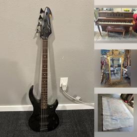 MaxSold Auction: This online auction features Tv, small kitchen appliances, car parts, storage trunks, DVDs, Zither, monitors, bar/counter stools, video game console, area rugs, game, security camera, power tool, garden tools, fitness gear, art glass, skateboard, bike, safety vests, refrigerator, printer, electric fireplace, accent chairs, guitar, dehumidifier, kick scooters, interior paint, pet products, pool cleaner, upright piano, and much, much, more!!!