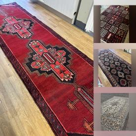 MaxSold Auction: This auction features Handmade Area Rugs including Bakhitari, Persian, Zanjan , Turkmen, Joshaghan, Baluchi, Lilan,  and much much more!