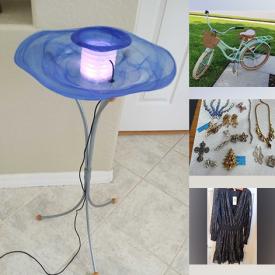 MaxSold Auction: This online auction features vintage bike, silver & costume jewelry, art pottery, fountain pen collection, watches, children’s books, comics, sports trading cards, Disney collectibles, vintage tools, women’s clothing, wood carvings, historical newspapers, hand tools, Willow Tree figurines, S&P shakers, Carnival glass, Meershaum pipe, Starbucks water bottles & aprons, DVDs, art glass, office supplies, small kitchen appliances, storage totes, and more!