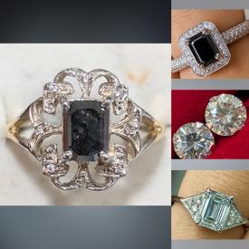 MaxSold Auction: This online auction features gemstone jewelry, silver jewelry, gold jewelry, loose gemstones, jewelry findings, coins, and more!