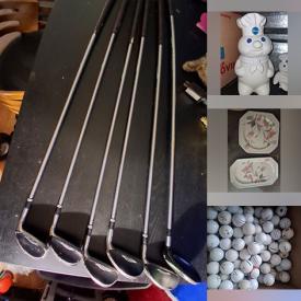 MaxSold Auction: This online auction features Pillsbury Doughboy collectibles, vintage bike jerseys, children’s books, comics, art glass, porcelain dolls, stationery, golf clubs & balls, art books, vintage toys, Titanic ephemera, and more!