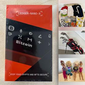 MaxSold Auction: This online auction features toys, area rugs, LOL dolls, craft supplies, American girl dolls, Barbie dolls & clothes, action figures, children’s books, PAW Patrol toys, TVs, outdoor furniture, men’s & kids’ clothes, wine fridge, chandeliers, fitness gear, computer chairs, and more!