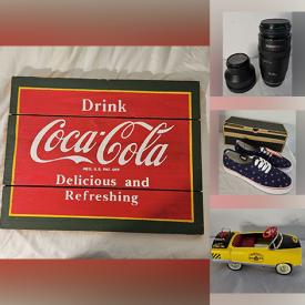 MaxSold Auction: This online auction features Cricut Expression, watches, NIB pop culture figures, sports trading cards, vinyl records, Funko Pop!, belt buckles, Yu-Gi-Oh cards, Disney collectibles, camera lenses, Squishmallows, First Day Issue stamps, NIB Lego sets, Pokemon cards, women’s shoes, Star Wars collectibles, and more!