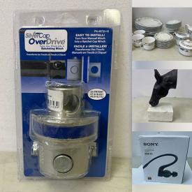 MaxSold Auction: This online auction features sports trading cards, silver & costume jewelry, watches, planters, sports equipment, hats, small kitchen appliances, Hallmark ornaments, vintage porcelain dolls, DVDs, office supplies, shoes, puzzles, hardware, game, Blu-rays, children’s books, pet products, and more! n