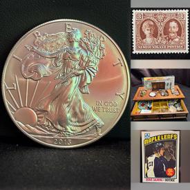 MaxSold Auction: This online auction features table lighter, vintage ashtray, vintage Pyrex, Maling pottery, Royal Doulton figurine, art glass, oil lamp, Toby mug, cranberry glass, costume jewelry, watches, coins, banknotes, antique postcards, Pokemon collectibles, sports trading cards, die-cast vehicles, stamps, and more!