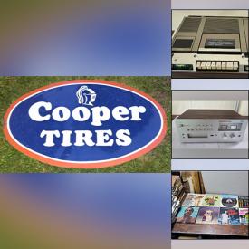 MaxSold Auction: This online auction features antique beauty suitcase, puzzles, stereo mixer, amplifiers, VHS players, system controllers, tape recorders, stereo receivers, power & hand tools, power washer, BBQ smoker, vintage sign, water skis, bikes, vinyl records, toys, children’s books, drone, pool cleaning robot, wheelchairs, fish tank, Yamaha keyboard, small kitchen appliances, air compressor, sports equipment, and more!