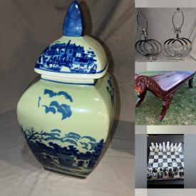 MaxSold Auction: This online auction features vintage Kokeshi doll, Majolica pitcher, vintage garden gnome, sports collectible, art pottery, Matryoshka doll, brass wall art, singing bowl, antique Russian folk art, art glass, wood carvings, McMillan pottery, Indigenous art work, Kierstead print, Victoria Ware ironstone, Lego kits, framed wall art, toys, Ruku pottery, Blue Mountain pottery, exercise equipment, cookie jar, and much, much, more!!!