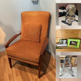 MaxSold Auction: This online auction features games, futon, computer accessories, bakeware, DVDs, DIY computer kit, Bunnykins, novelty teapots, Legos, toys, mini fridge, small kitchen appliances, garden tools, power & hand tools, pet products, tires, and more!