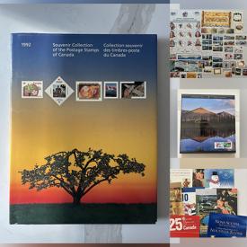 MaxSold Auction: This online auction features Canadian stamp collection.