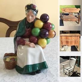 MaxSold Auction: This online auction features dog pens, artificial tree, M&Ms dispensers, wall art, decorative plates, crystal bowls, glass dishes, bookcase, figurines, cameras, oscilloscope, carpet installing tools, digitizing tablet, and much more!