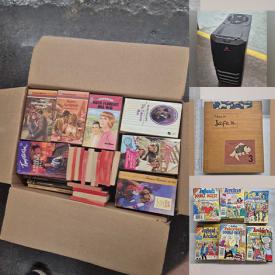 MaxSold Auction: This online auction features Harlequin Romance book collection, desktop computer, sports collectibles, video game, coins, “This is Japan” books, vintage magazines, comics, art books, children’s books, and more!
