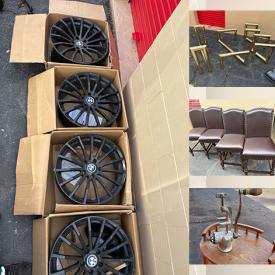 MaxSold Auction: This online auction features coins, gold, silver & costume jewelry, watches, perfume bottle, sectional sofa, desk, counter stools, glass/metal table, children’s bike, action figures, yard inflatables, craft supplies, pet products, car wheel rims, POS terminal, vintage lighters, and more!