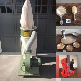 MaxSold Auction: This online auction features power & hand tools, plumbing supplies, vintage trunk, games, small kitchen appliances, NIB faucet, Coca-Cola collectibles, DVDs, crock, vintage toys, electric supplies, vintage train cars & buildings, comics, sports trading cards, vintage fishing poles, guitar, stamps, garden tools, gold & costume jewelry, watches, snow blower, and much more!