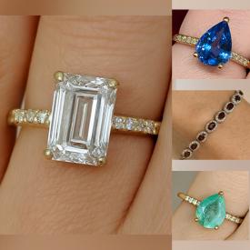 MaxSold Auction: This online auction features gemstone jewelry, silver jewelry, gold jewelry, silver findings, loose gemstones, coins, carved opal, and much, much, more!!!