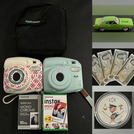 MaxSold Auction: This online auction features coins, sports trading cards, Magic: the Gathering cards, Pokemon cards, die-cast vehicles, train sets, toys, Wade figurines, banknotes, DVDs, and more!