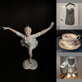MaxSold Auction: This online auction features children’s costumes, Satsuma vase, T. Limoges vase, Rosenthal figurines, Willow Tree, decanter, planters, women’s clothing, toys, teacup/saucer sets, girls\' shoes, and more!