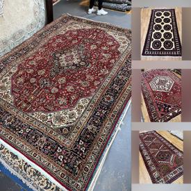 MaxSold Auction: This online auction features Persian handmade rugs & runners including Tabriz, Baluchi, Hamadan, Bakhtiari, Zanjan, Karaja, Malayer, and more!