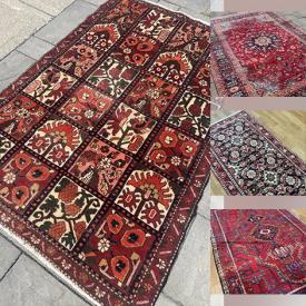 MaxSold Auction: This auction features Handmade Carpets, including Bakhitari, Baluchi, Hamadan, Turkmen, Persian, Sirjan, Mashan and much more.