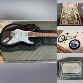MaxSold Auction: This online auction features coins, Funko Pops, vinyl records, metal wall art, guitar, die-cast collectibles, marbles, puzzles, craft kits, office supplies, NIB watch, comics, games, pressed coin collection, small kitchen appliances, sports trading cards, new hair accessories, DVDs, children’s books, silver & costume jewelry, stamps, tin signs, Pokemon collectibles, non-sports trading cards, toys, bike, and much, much, more!!!