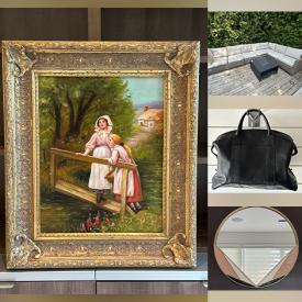MaxSold Auction: This online auction features planter, art glass, teacup/saucer sets, patio furniture, patio bar, small kitchen appliances, women’s designer clothing, live plant, fire pits, men’s shoes, contemporary coffee table, Royal Doulton figurines, craft supplies, antique Majolica, antique brass inkwell, and more!