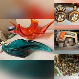 MaxSold Auction: This online auction features collector spoons, exercise equipment, fitness gear, office supplies, stereo equipment, vinyl records, cork diorama, copper/brass collectibles, desks, art glass, sewing machines, power & hand tools, decorative plates, hardware, puzzles, games, storage bins, and more!