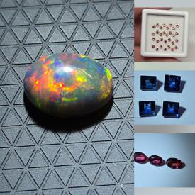 MaxSold Auction: This online auction features jade ring and loose gemstones such as sapphires, citrines, alexandrites, tanzanites, tourmalines, opals, rubies, garnets, moonstones, onyx, topaz, spinels, amethyst, and more!