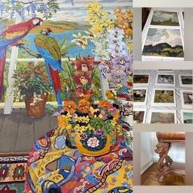 MaxSold Auction: This online auction features A. J. Casson prints & proofs, limited edition prints, metal cabinet, antique wooden desk, and more!