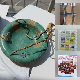 MaxSold Auction: This online auction features MTG cards, Pokemon cards, Cherished Teddies figurines, sports trading cards, vinyl records, Avon collectibles, comics, carded Hot Wheels, art glass, Royal Doulton figurines, vintage books, steins, vintage marbles, yarn, garden art, fitness gear, fishing gear, puzzle, Hummels, train cars, hand tools, and more!