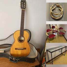 MaxSold Auction: This online auction features gold & genstone jewelry, vintage Mexicanan silver, watches, area rugs, guitar, violin, amplifier, vintage Ioyan Mani artwork, vintage handbags, vintage quilt, and more!