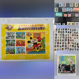 MaxSold Auction: This online auction features Canada, Grenada, Jersey, Bermuda, Germany, & Great Britain stamps & stamp books, Centennial Definitives, Disney stamps, and more!