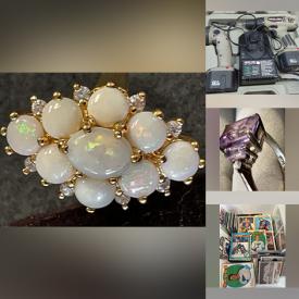 MaxSold Auction: This online auction features Robert Bateman print, sewing machine, Indigenous artwork, desk, table & floor lamps, vintage trunk, art pottery, side table, barstools, sculpture, cedar chest, power & hand tools, hardware, gold, silver & costume jewellery, toys, vintage bottles, video game console & games, DVDs, model cards, sports trading cards, vinyl records, bongos, collector eggs, comics, and more!