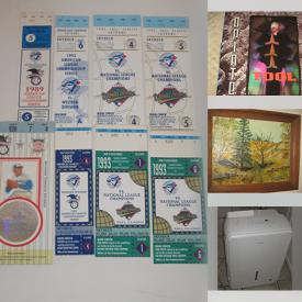 MaxSold Auction: This online auction features CDs, dehumidifier, TV, vinyl records, comics, game, vintage magazines, spice cabinet, puzzles, vintage 8mm editor, vintage cameras, DVDs, and more!\n