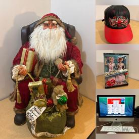 MaxSold Auction: This online auction features power & hand tools wooden sculpture, garden tools, vintage tins & bottles, toys, sports collectibles, iMac computer, pet products, pewter drinkware, fishing gear, kids’ books, printers, and more!