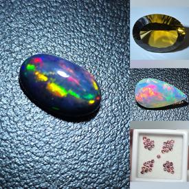 MaxSold Auction: This online auction features loose gemstones such as sapphires, peridot, citrines, alexandrites, tanzanites, tourmalines, emeralds, opals, rubies, garnets, moonstones, onyx, topaz, spinels, amethyst, and more!