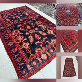 MaxSold Auction: This online auction features Persian rugs & runners, including Hamadan, Kerman, Baluch, Kashan, and more!