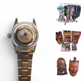 MaxSold Auction: This online auction features vintage toys, arts & crafts supplies, wood carvings, silver & costume jewelry, jewelry making supplies, pocket & wrist watches, rocks & minerals, women’s clothing, brass collectibles, upright piano, and more!